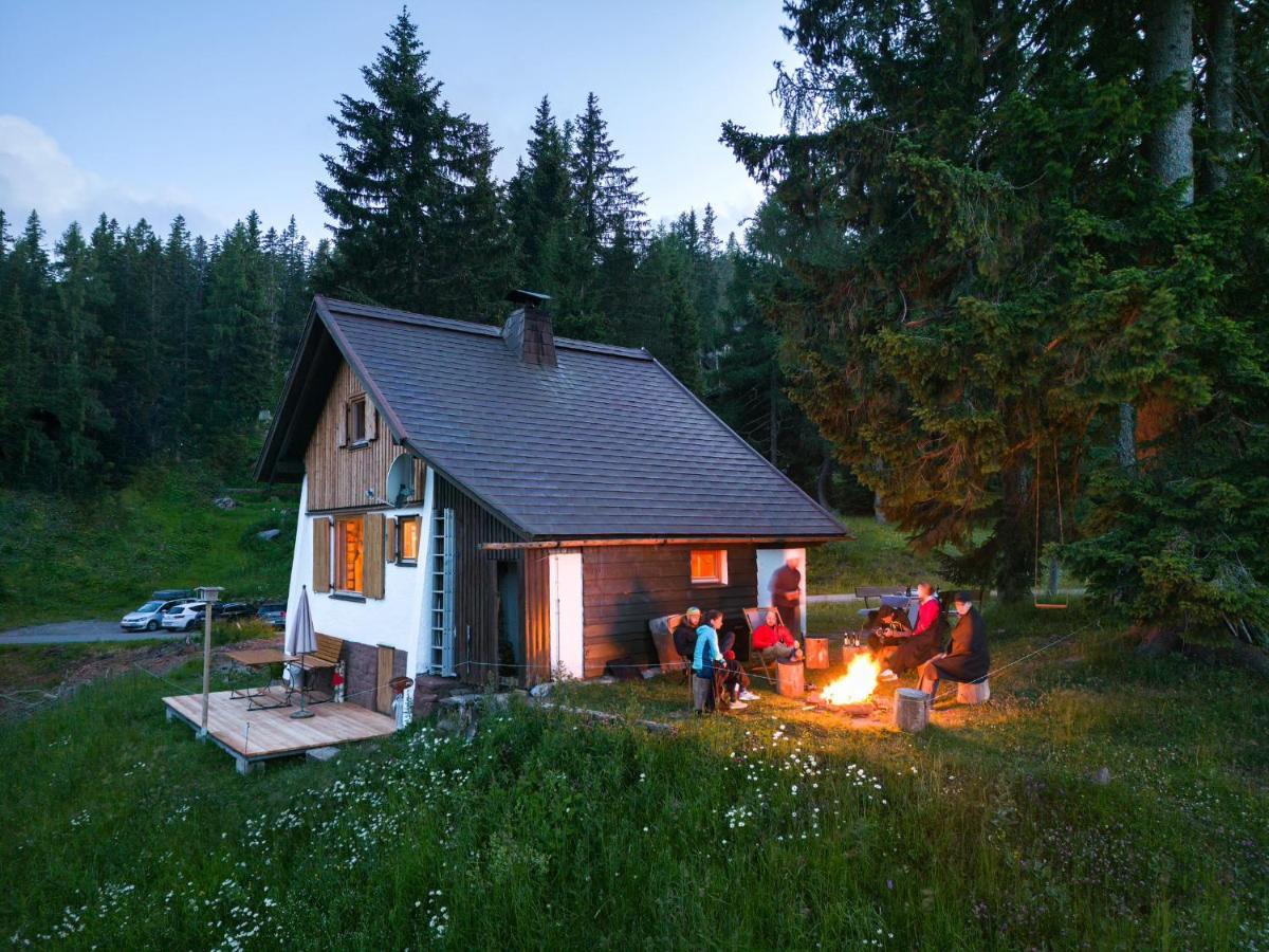 Gemütliche Skihütte an der Piste Sonnenalpe Nassfeld Exterior foto